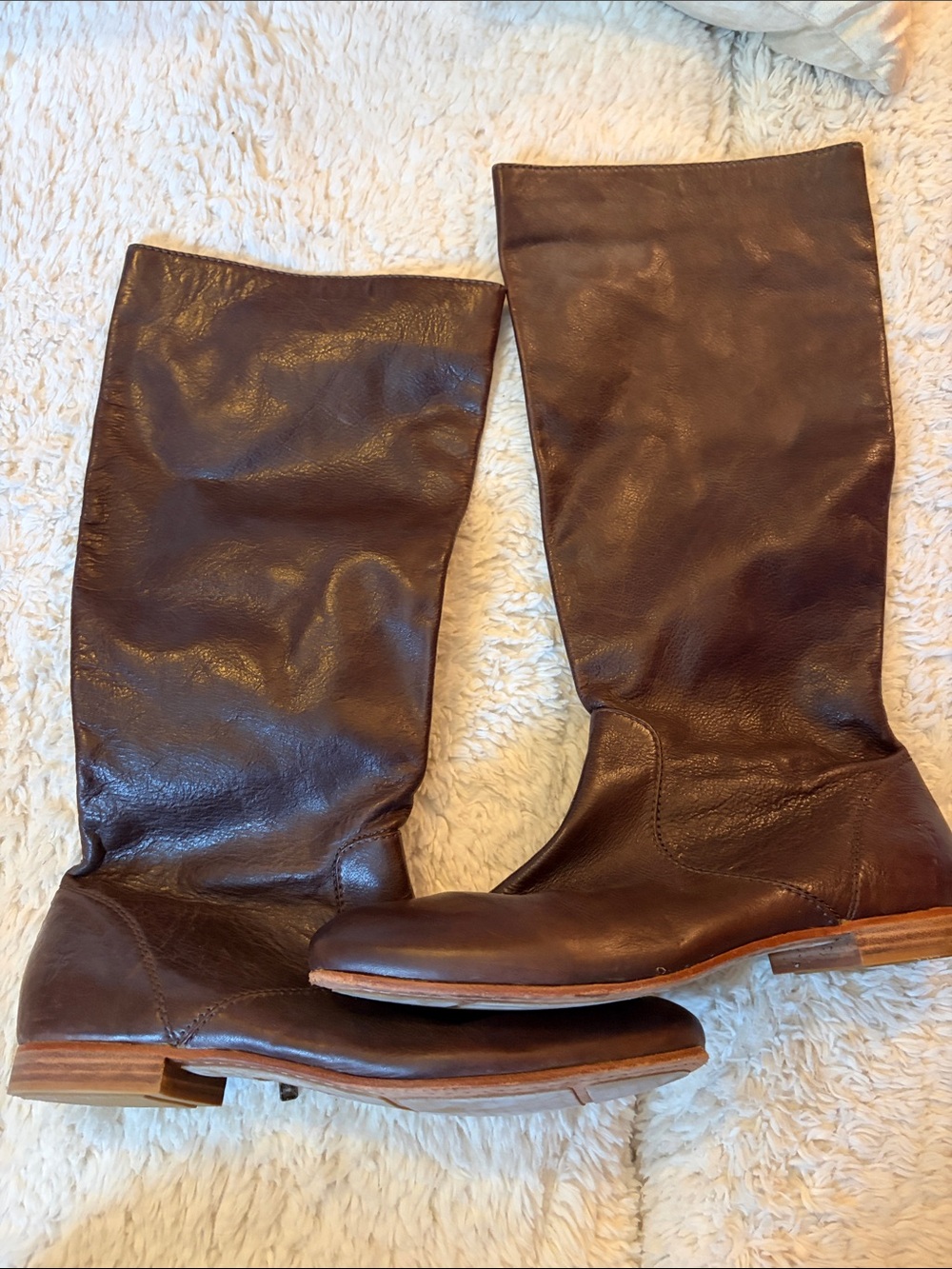 Frye women’s Brown Leather Tall Boots